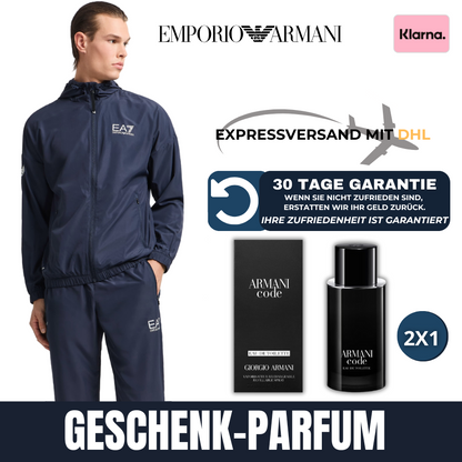 AKTION: EA7-TRAININGSANZUG + GRATISPARFUM